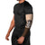 Cowcat Arm Sleeves Cowboy Cat Meowdy Retro Western Yoke Brown - Wonder Print Shop