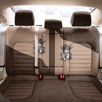 Cowcat Back Car Seat Cover Cowboy Cat Meowdy Retro Western Yoke Brown - Wonder Print Shop