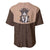 Cowcat Baseball Jersey Cowboy Cat Meowdy Retro Western Yoke Brown - Wonder Print Shop