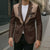 Cowcat Blazer Cowboy Cat Meowdy Retro Western Yoke Brown - Wonder Print Shop
