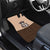 Cowcat Car Mats Cowboy Cat Meowdy Retro Western Yoke Brown - Wonder Print Shop