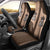 Cowcat Car Seat Cover Cowboy Cat Meowdy Retro Western Yoke Brown - Wonder Print Shop