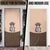 Cowcat Door Cover Cowboy Cat Meowdy Retro Western Yoke Brown - Wonder Print Shop