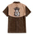 Cowcat Family Matching Mermaid Dress and Hawaiian Shirt Cowboy Cat Meowdy Retro Western Yoke Brown - Wonder Print Shop