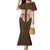 Cowcat Family Matching Mermaid Dress and Hawaiian Shirt Cowboy Cat Meowdy Retro Western Yoke Brown - Wonder Print Shop