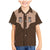Cowcat Family Matching Mermaid Dress and Hawaiian Shirt Cowboy Cat Meowdy Retro Western Yoke Brown - Wonder Print Shop