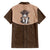 Cowcat Family Matching Puletasi and Hawaiian Shirt Cowboy Cat Meowdy Retro Western Yoke Brown - Wonder Print Shop