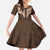 Cowcat Family Matching Summer Maxi Dress and Hawaiian Shirt Cowboy Cat Meowdy Retro Western Yoke Brown - Wonder Print Shop