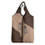 Cowcat Grocery Bag Cowboy Cat Meowdy Retro Western Yoke Brown - Wonder Print Shop