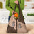 Cowcat Grocery Bag Cowboy Cat Meowdy Retro Western Yoke Brown - Wonder Print Shop