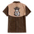Cowcat Hawaiian Shirt Cowboy Cat Meowdy Retro Western Yoke Brown - Wonder Print Shop
