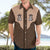 Cowcat Hawaiian Shirt Cowboy Cat Meowdy Retro Western Yoke Brown - Wonder Print Shop
