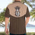 Cowcat Hawaiian Shirt Cowboy Cat Meowdy Retro Western Yoke Brown - Wonder Print Shop