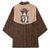 Cowcat Kimono Cowboy Cat Meowdy Retro Western Yoke Brown - Wonder Print Shop