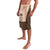 Cowcat Lavalava Cowboy Cat Meowdy Retro Western Yoke Brown - Wonder Print Shop