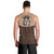 Cowcat Men Tank Top Cowboy Cat Meowdy Retro Western Yoke Brown - Wonder Print Shop