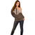 Cowcat Off Shoulder Sweater Cowboy Cat Meowdy Retro Western Yoke Brown - Wonder Print Shop