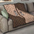 Cowcat Quilt Cowboy Cat Meowdy Retro Western Yoke Brown - Wonder Print Shop