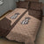 Cowcat Quilt Bed Set Cowboy Cat Meowdy Retro Western Yoke Brown - Wonder Print Shop