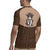 Cowcat Rugby Jersey Cowboy Cat Meowdy Retro Western Yoke Brown - Wonder Print Shop