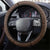 Cowcat Steering Wheel Cover Cowboy Cat Meowdy Retro Western Yoke Brown - Wonder Print Shop