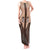 Cowcat Tank Maxi Dress Cowboy Cat Meowdy Retro Western Yoke Brown - Wonder Print Shop