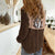 Cowcat Women Casual Shirt Cowboy Cat Meowdy Retro Western Yoke Brown - Wonder Print Shop