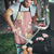 Cowcat Apron Cowboy Cat Meowdy Retro Western Yoke Pink - Wonder Print Shop