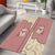 Cowcat Area Rug Cowboy Cat Meowdy Retro Western Yoke Pink - Wonder Print Shop