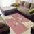 Cowcat Area Rug Cowboy Cat Meowdy Retro Western Yoke Pink - Wonder Print Shop