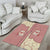 Cowcat Area Rug Cowboy Cat Meowdy Retro Western Yoke Pink - Wonder Print Shop