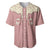 Cowcat Baseball Jersey Cowboy Cat Meowdy Retro Western Yoke Pink - Wonder Print Shop