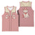 Cowcat Basketball Jersey Cowboy Cat Meowdy Retro Western Yoke Pink - Wonder Print Shop