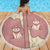 Cowcat Beach Blanket Cowboy Cat Meowdy Retro Western Yoke Pink - Wonder Print Shop