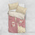 Cowcat Bedding Set Cowboy Cat Meowdy Retro Western Yoke Pink - Wonder Print Shop