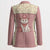 Cowcat Blazer Cowboy Cat Meowdy Retro Western Yoke Pink - Wonder Print Shop