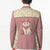 Cowcat Blazer Cowboy Cat Meowdy Retro Western Yoke Pink - Wonder Print Shop