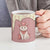 Cowcat Ceramic Mug Cowboy Cat Meowdy Retro Western Yoke Pink - Wonder Print Shop