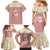 Cowcat Family Matching Mermaid Dress and Hawaiian Shirt Cowboy Cat Meowdy Retro Western Yoke Pink - Wonder Print Shop