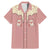 Cowcat Family Matching Mermaid Dress and Hawaiian Shirt Cowboy Cat Meowdy Retro Western Yoke Pink - Wonder Print Shop