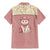 Cowcat Family Matching Mermaid Dress and Hawaiian Shirt Cowboy Cat Meowdy Retro Western Yoke Pink - Wonder Print Shop
