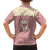 Cowcat Family Matching Off The Shoulder Long Sleeve Dress and Hawaiian Shirt Cowboy Cat Meowdy Retro Western Yoke Pink - Wonder Print Shop