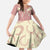 Cowcat Family Matching Puletasi and Hawaiian Shirt Cowboy Cat Meowdy Retro Western Yoke Pink - Wonder Print Shop