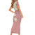 Cowcat Family Matching Short Sleeve Bodycon Dress and Hawaiian Shirt Cowboy Cat Meowdy Retro Western Yoke Pink - Wonder Print Shop