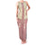 Cowcat Family Matching Tank Maxi Dress and Hawaiian Shirt Cowboy Cat Meowdy Retro Western Yoke Pink - Wonder Print Shop