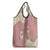 Cowcat Grocery Bag Cowboy Cat Meowdy Retro Western Yoke Pink - Wonder Print Shop