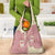 Cowcat Grocery Bag Cowboy Cat Meowdy Retro Western Yoke Pink - Wonder Print Shop