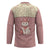 Cowcat Hockey Jersey Cowboy Cat Meowdy Retro Western Yoke Pink - Wonder Print Shop