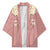 Cowcat Kimono Cowboy Cat Meowdy Retro Western Yoke Pink - Wonder Print Shop