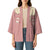 Cowcat Kimono Cowboy Cat Meowdy Retro Western Yoke Pink - Wonder Print Shop